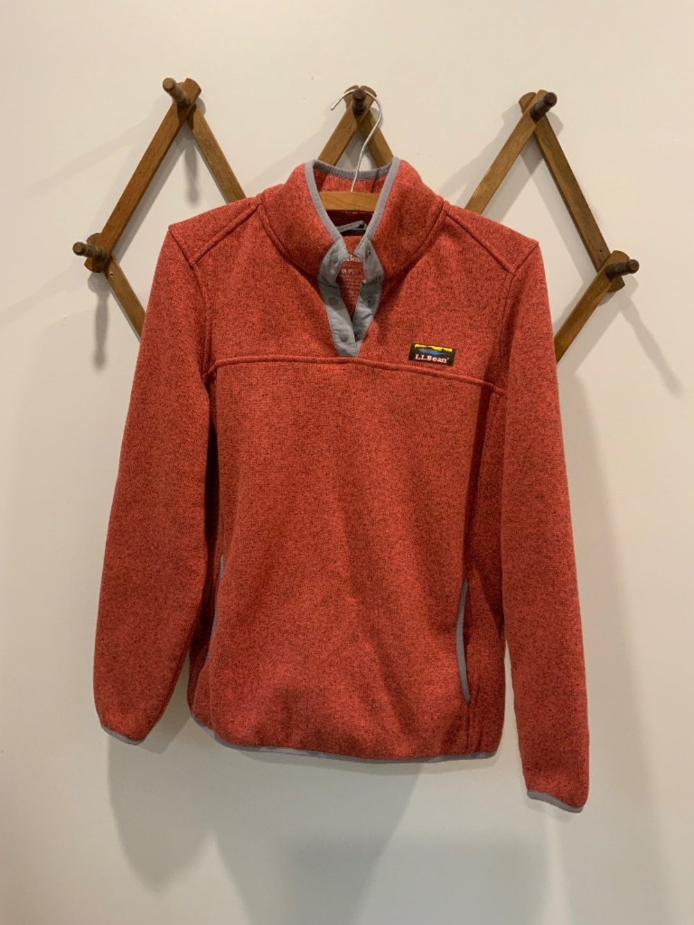 LL Bean Sweater Fleece Women’s Pet.Medium